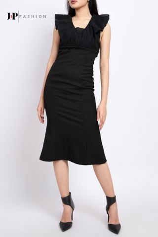 Đầm sát nách midi