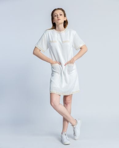 Đầm kiểu ngắn tay