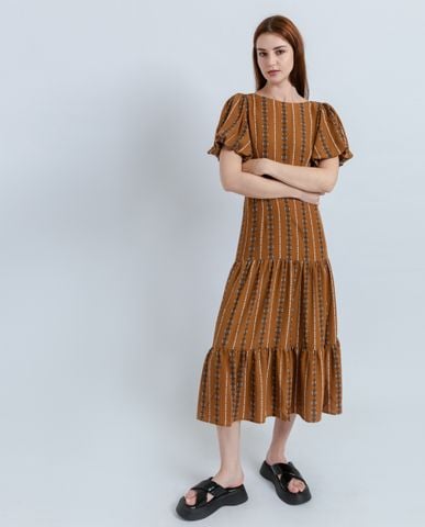 Đầm kiểu ngắn tay