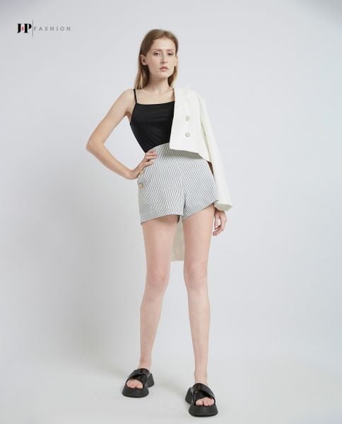 color_ Trắng sọc xanh