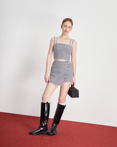 Áo hai dây croptop