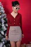 Váy tweed kiểu ngắn