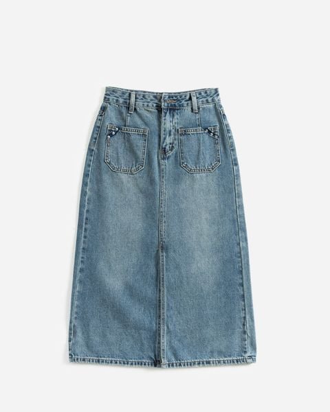 Chân váy jean dài 17011769