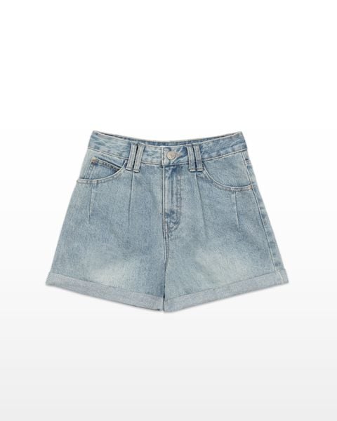 quần short jean xanh nhạt