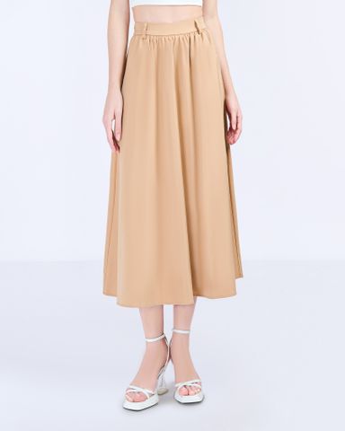 Chân Váy Kaki Dáng Dài Xòe Nhẹ 17011427