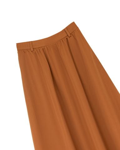 Chân Váy Kaki Dáng Dài Xòe Nhẹ 17011427