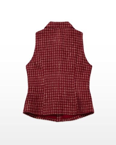 Áo Kiểu Tweed Đỏ 10611456