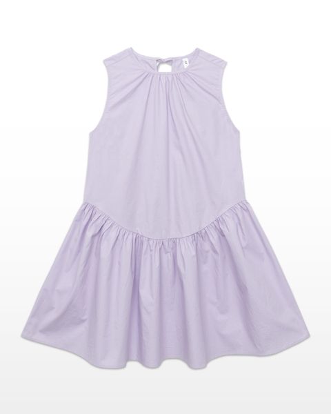 đầm dáng ngắn babydoll màu xanh