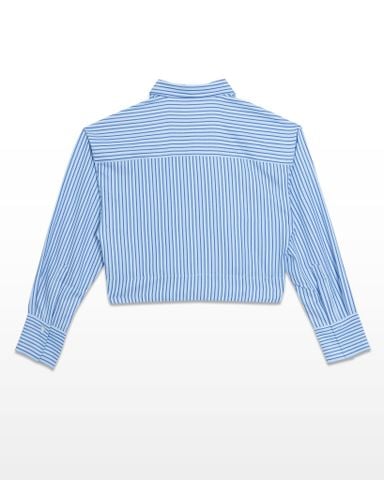 Sơ Mi Sọc Kẻ Croptop 10611683