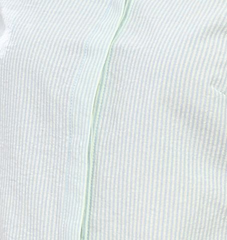 Sơ Mi Sọc Croptop Tay Dài 10611348