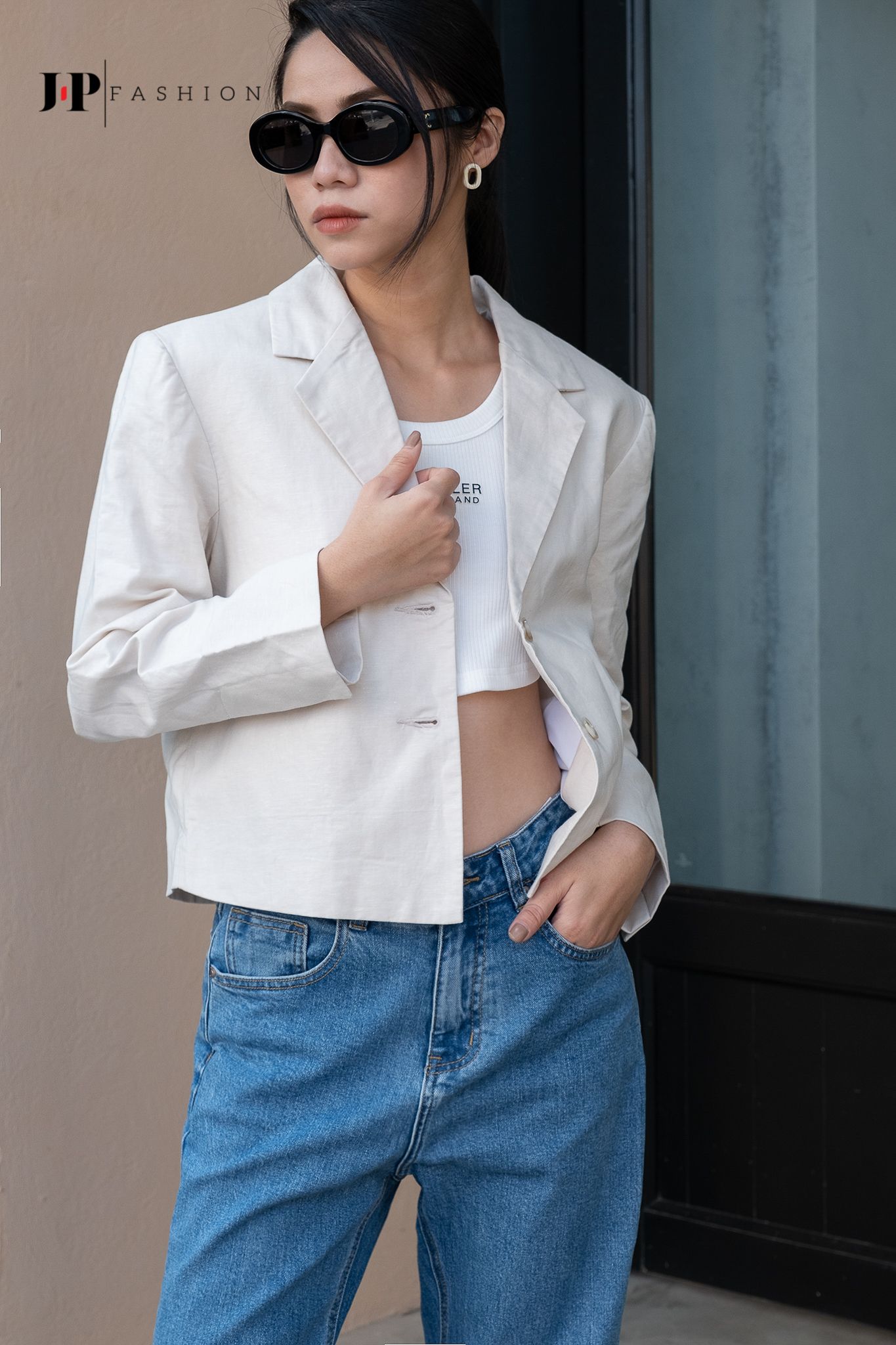 Khoác vest croptop 10708057