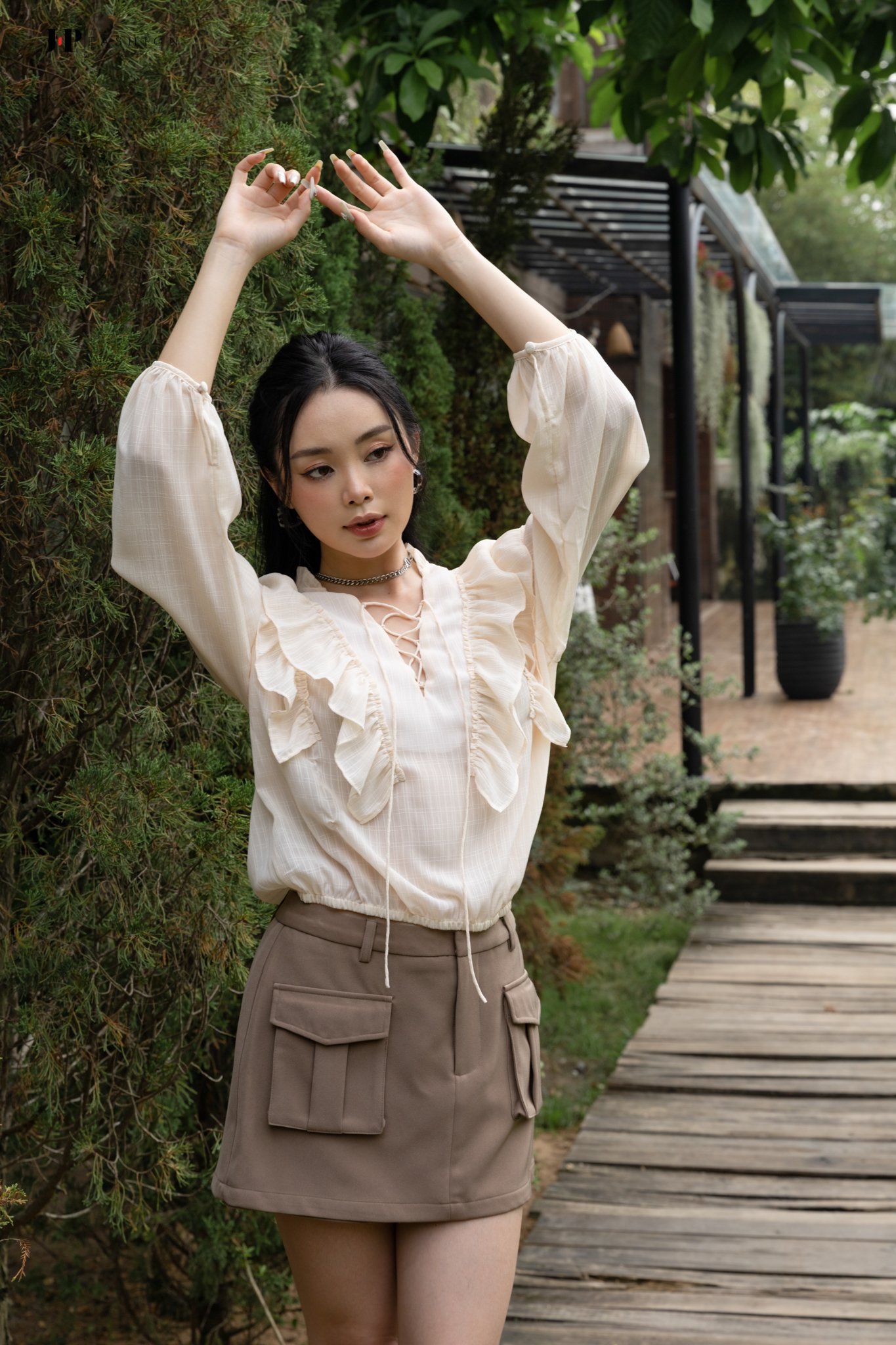 Sơ mi kiểu dài tay