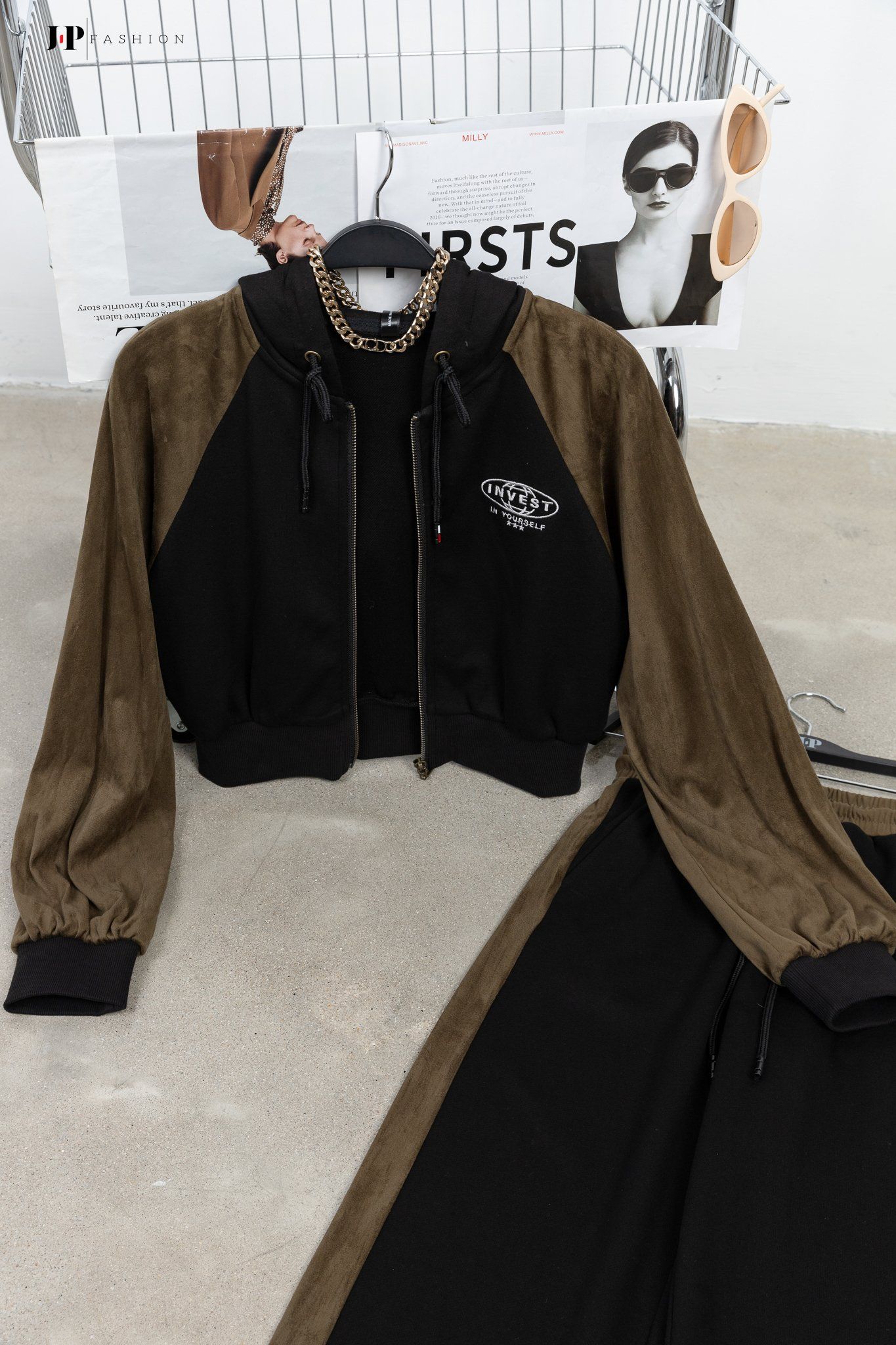 Áo khoác nón dài tay