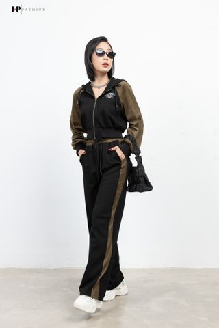 Quần thun ống suông