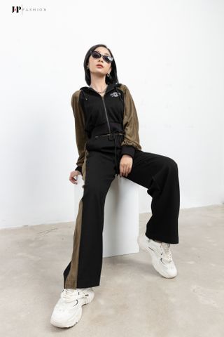 Quần thun ống suông