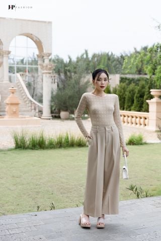Quần Kaki Ống Rộng Tôn Dáng 19009258