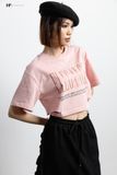 Thun croptop ngắn tay