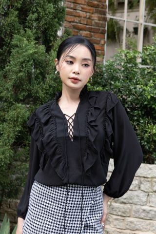 Sơ mi kiểu dài tay