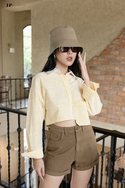 color_ Vàng sọc trắng