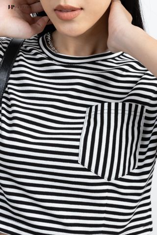 Thun croptop ngắn tay