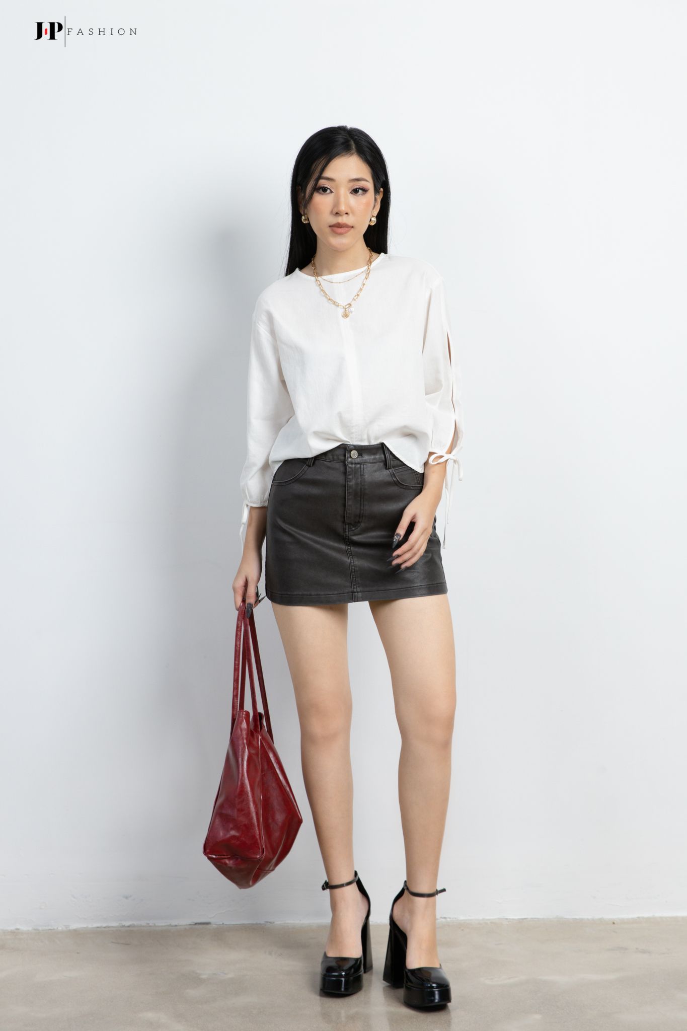 Sơ mi kiểu dài tay