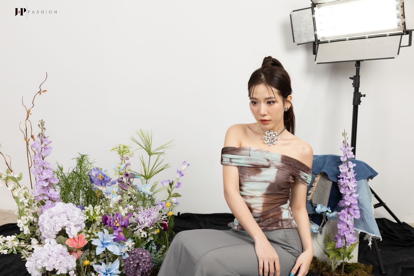 Áo Thun Lưới Bẹt Vai 10209271