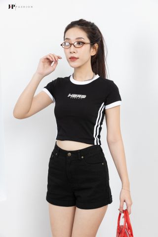 Áo thun croptop ngắn tay