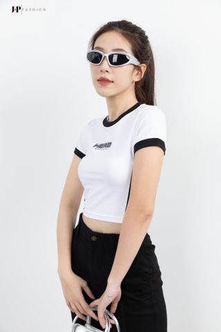 Áo thun croptop ngắn tay