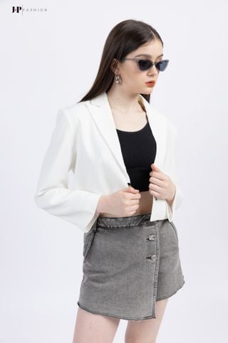 Áo Khoác Vest Kaki Croptop 11509324