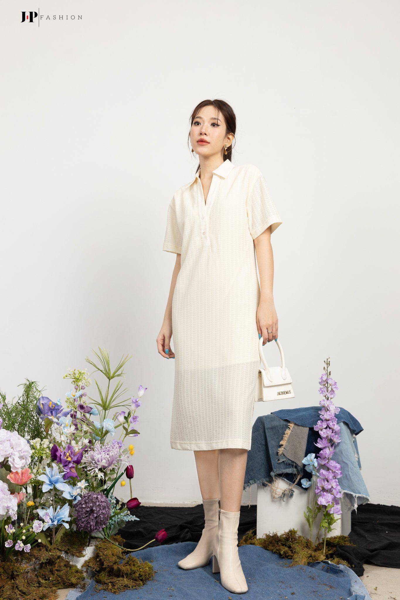 Đầm Thun Dài Suông 12109665