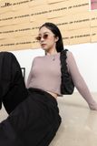 Áo thun croptop dài tay