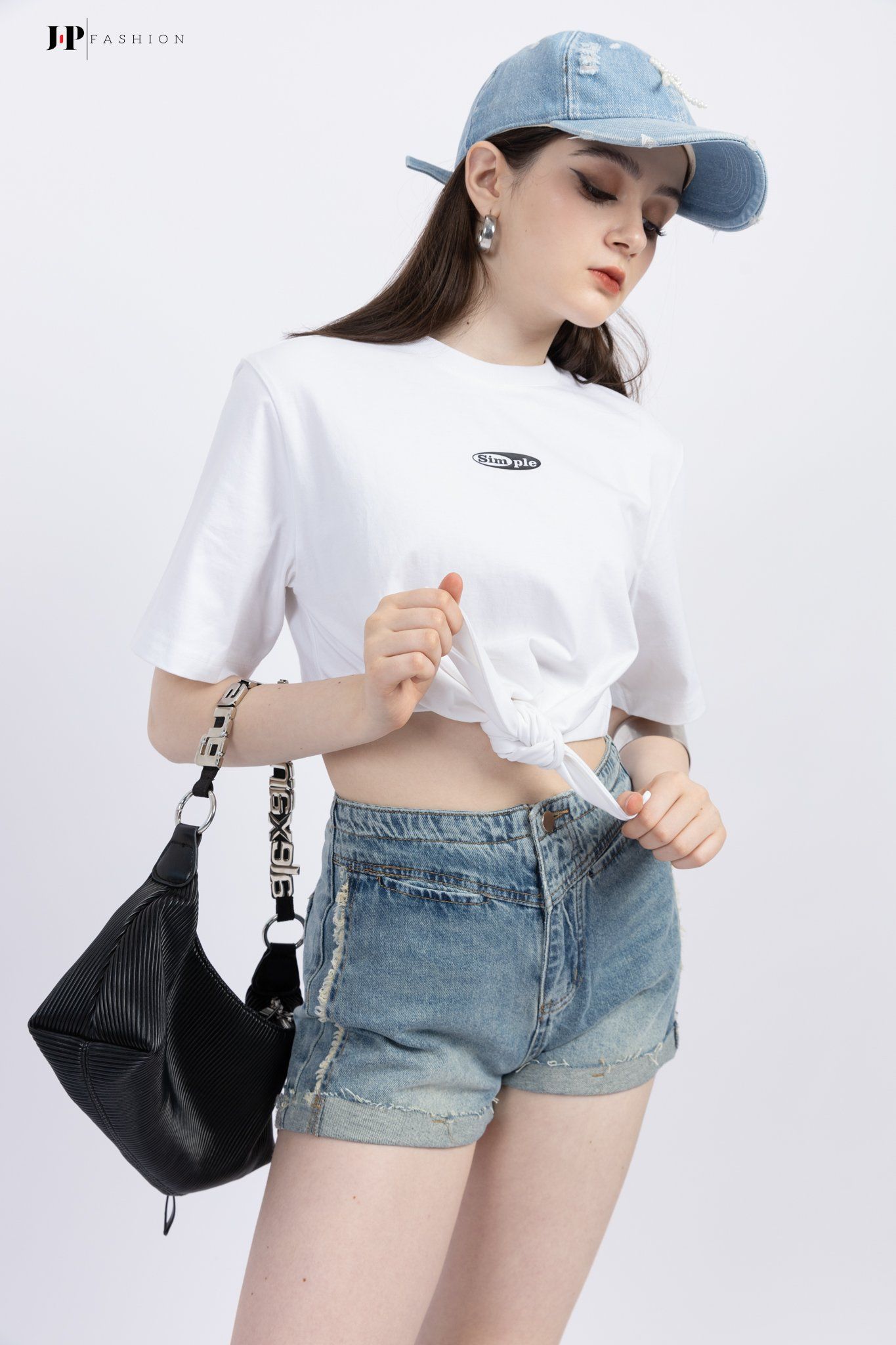  Quần short jean 