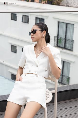 Áo blazer phom croptop
