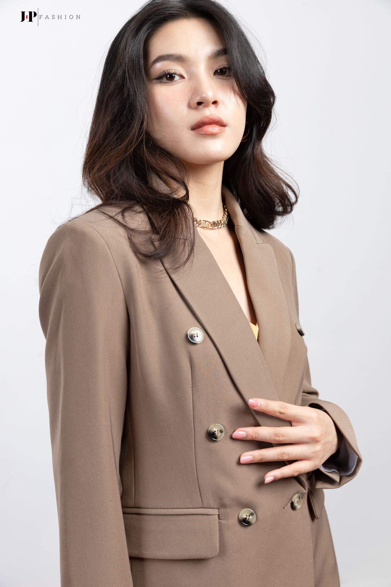 Khoác vest form dài
