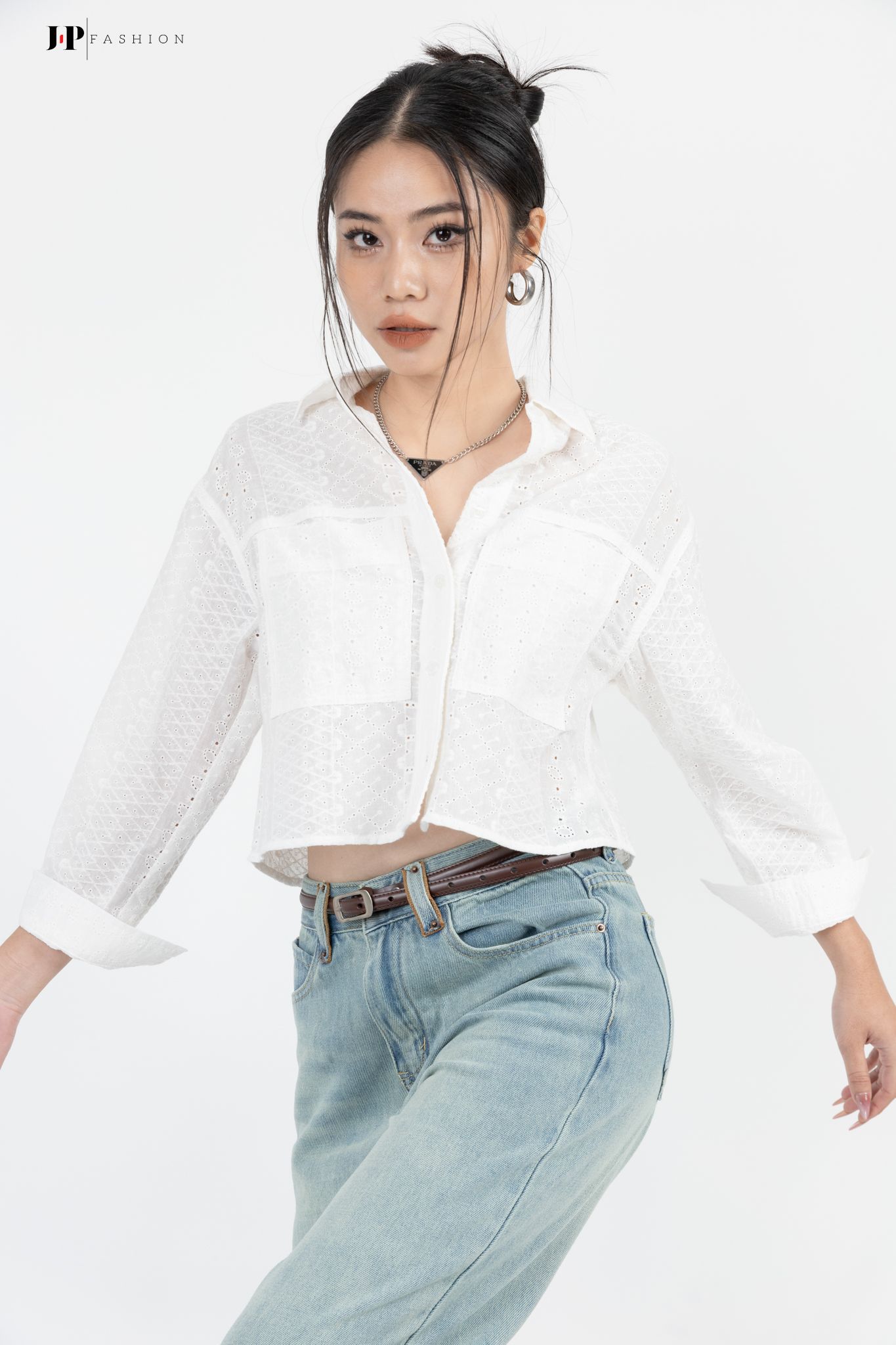 Áo Sơ Mi Croptop 10609706