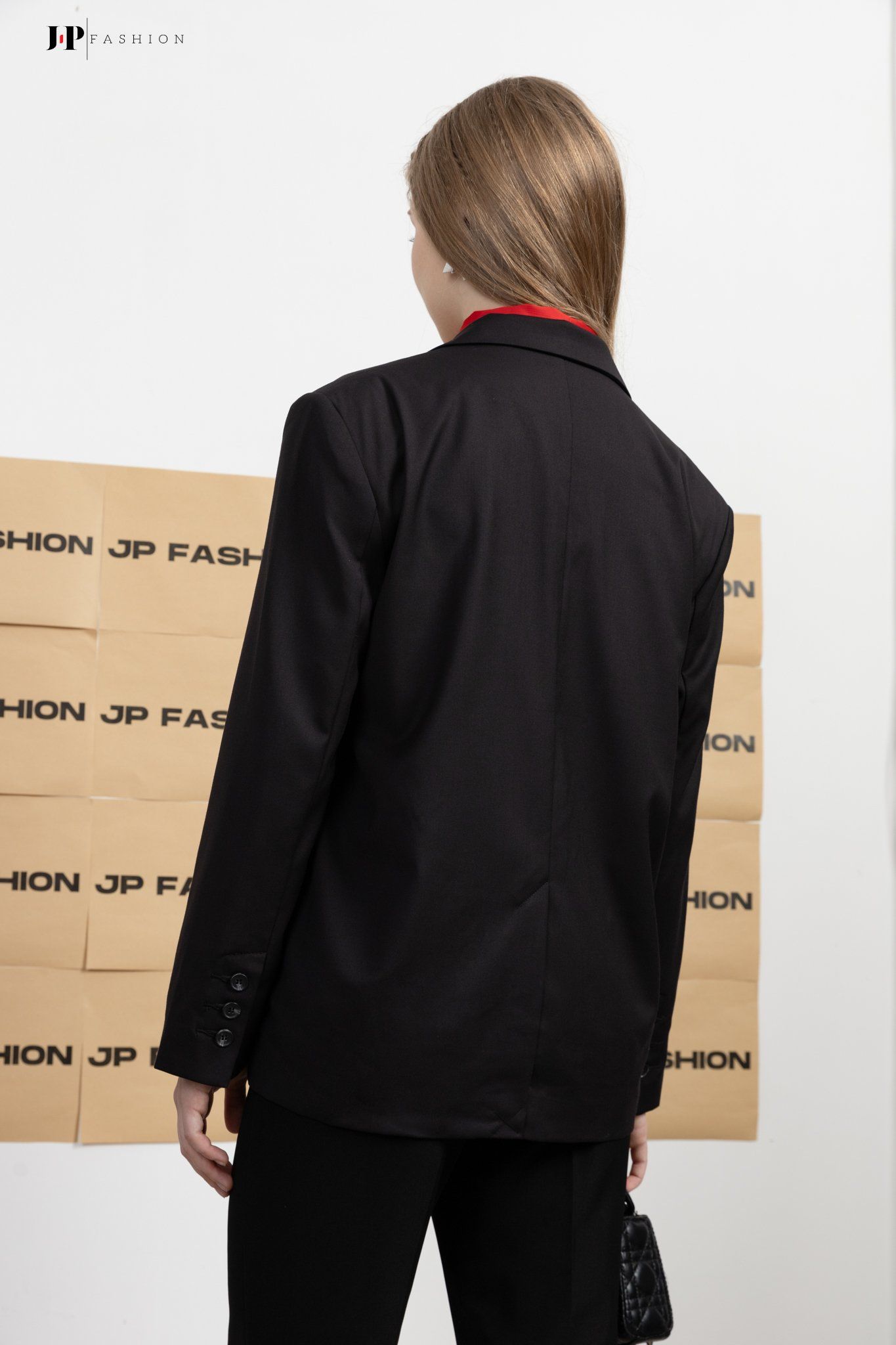 Khoác vest dài tay