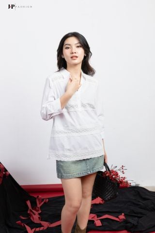 Sơ mi kiểu dài tay