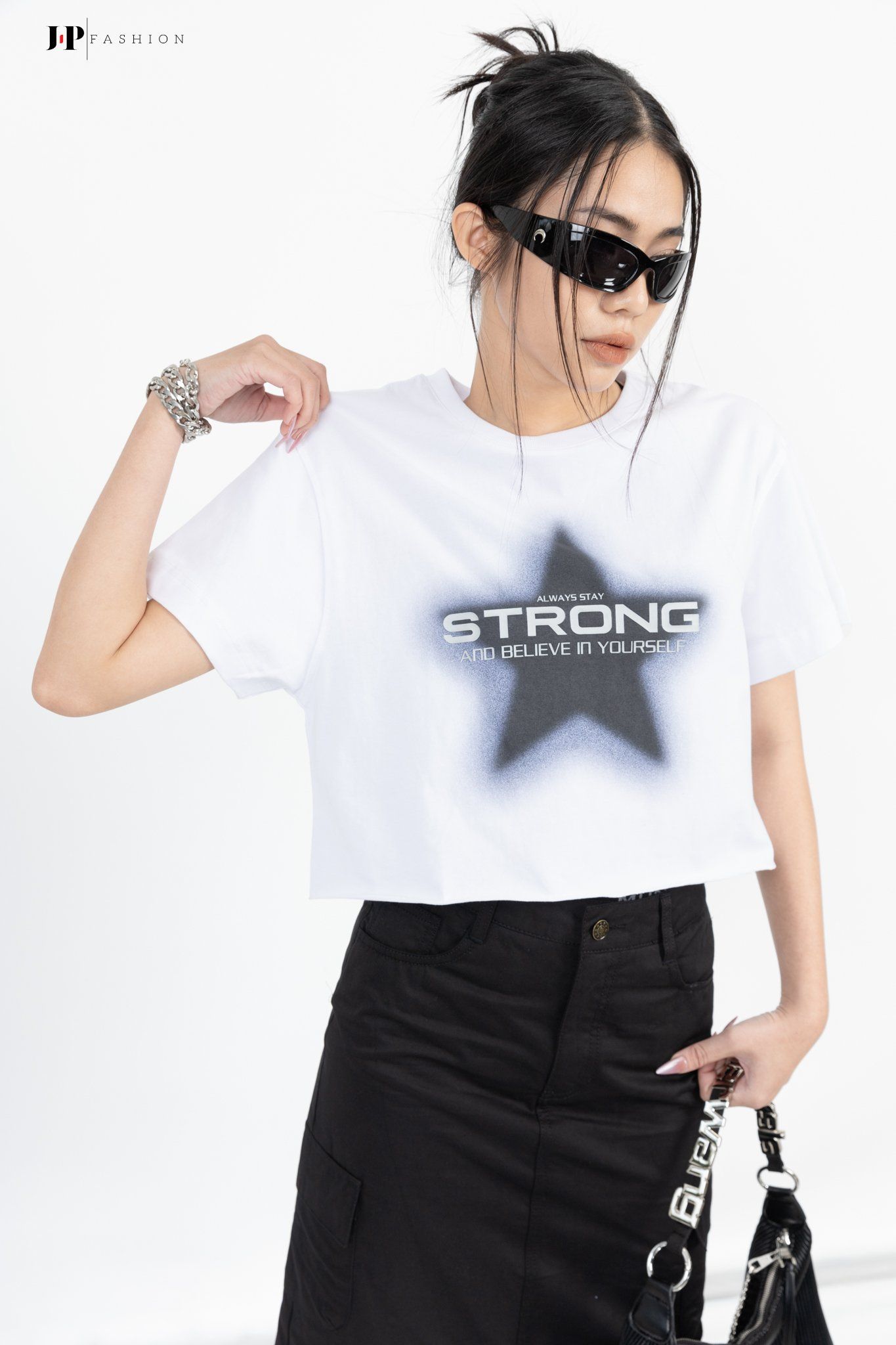 Áo Thun Chữ Croptop 10209250