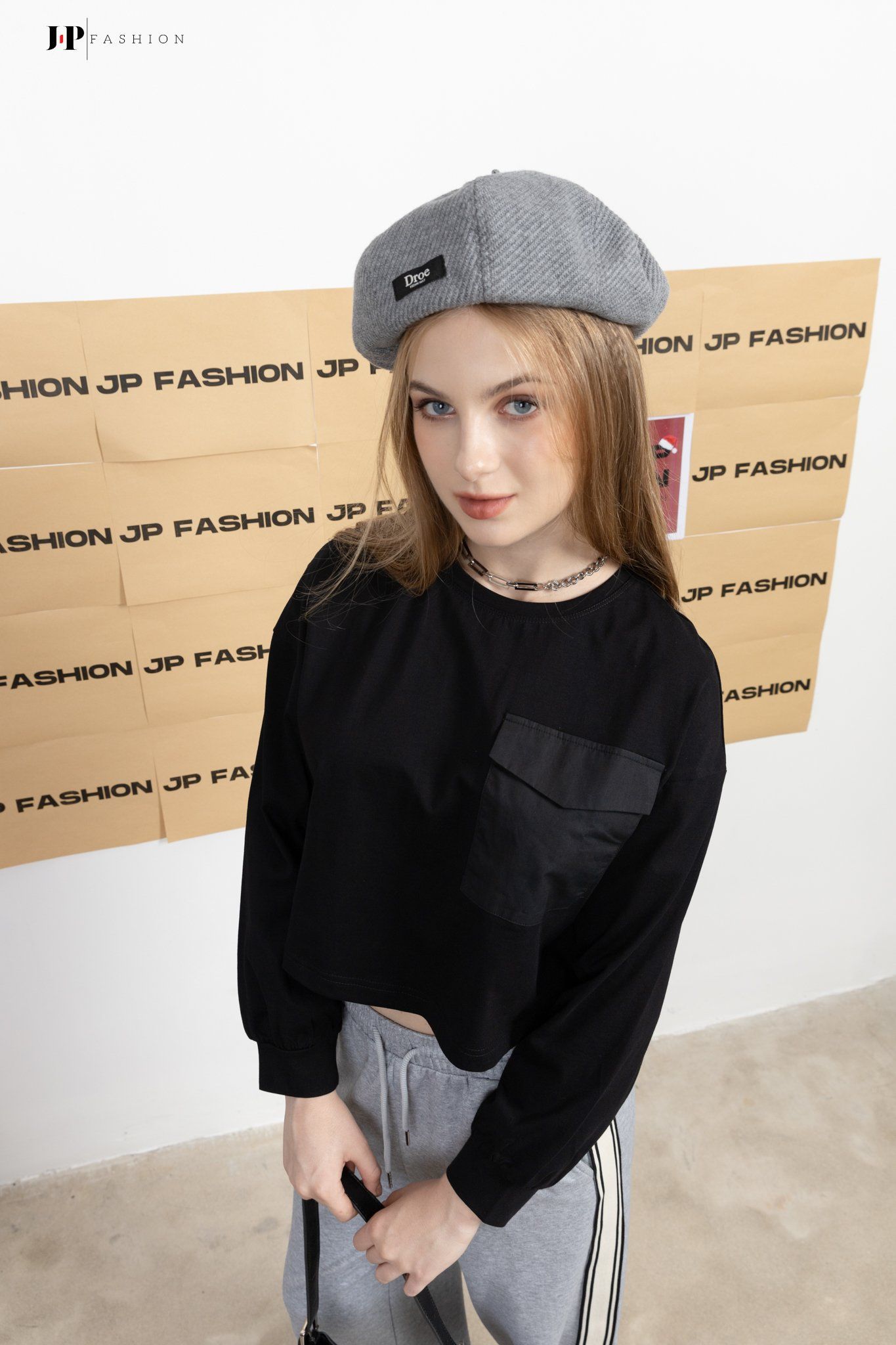 Thun croptop dài tay