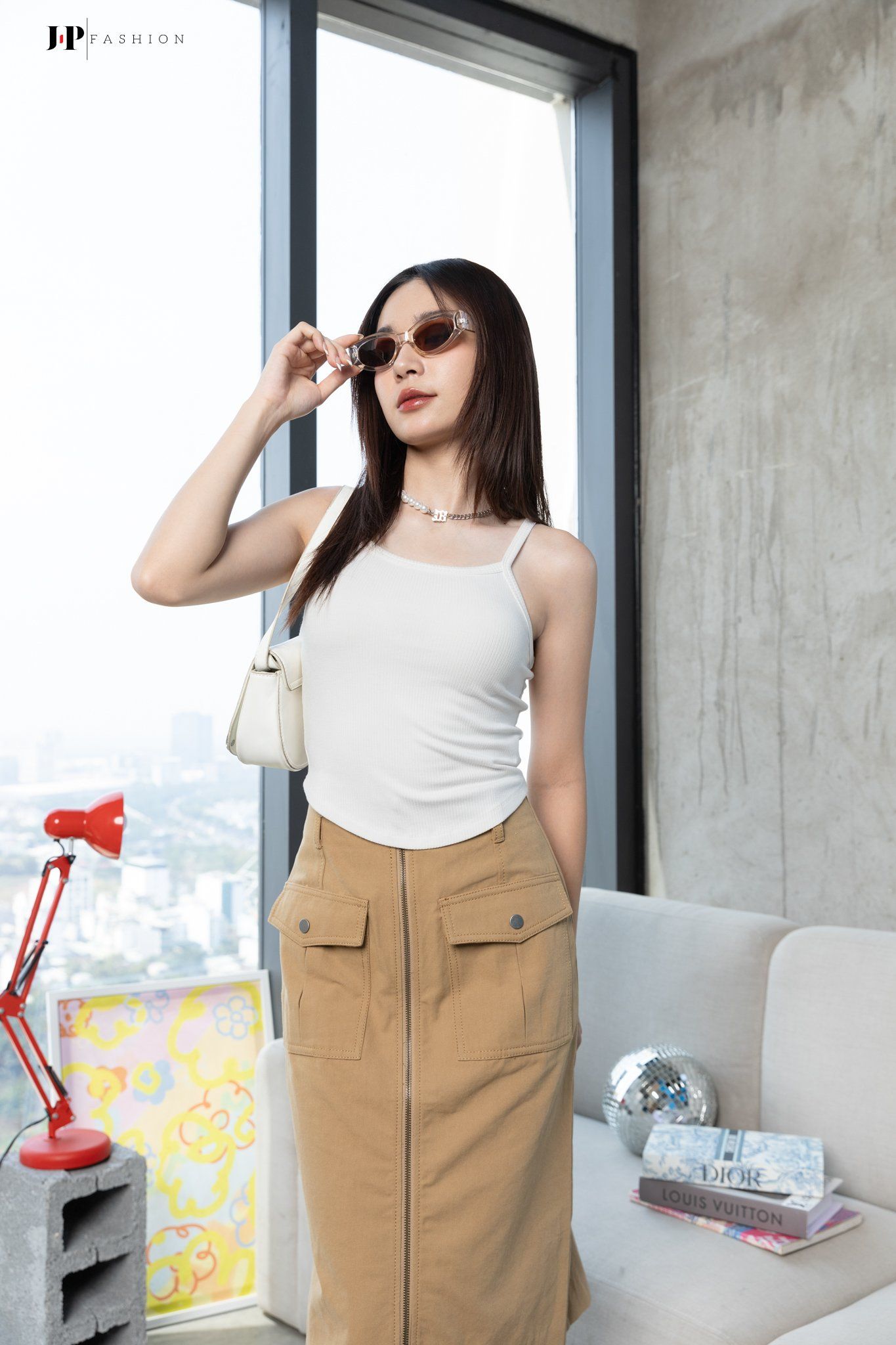 Chân Váy Nhung Tăm Dài 17109703