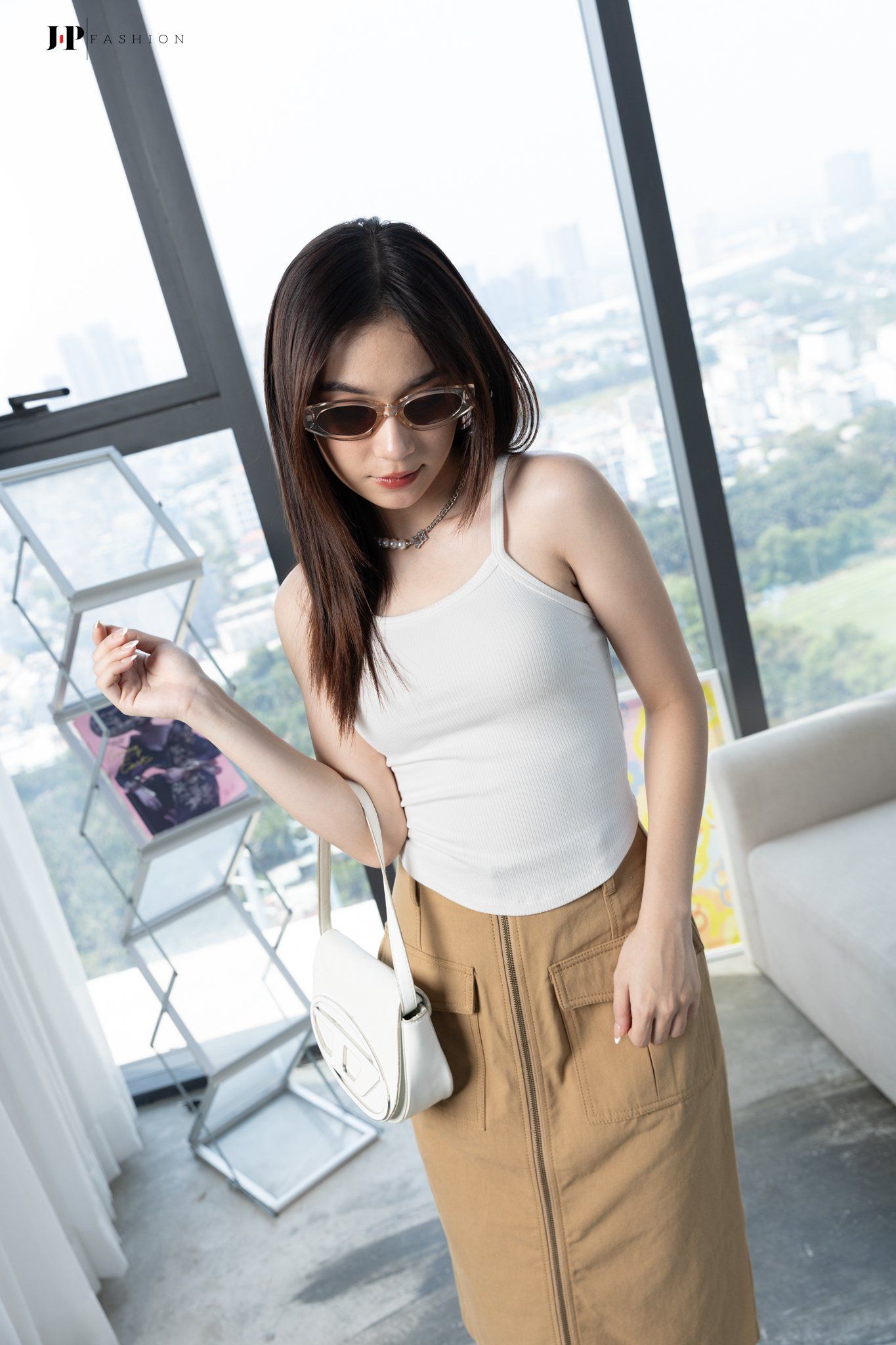 Chân Váy Nhung Tăm Dài 17109703