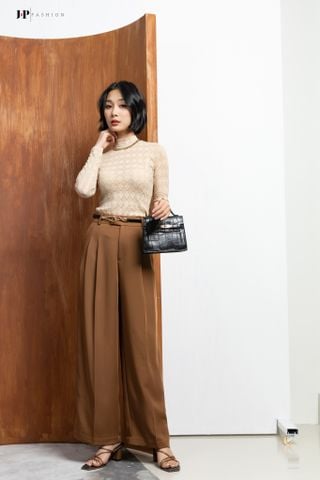 Áo thun cổ lọ