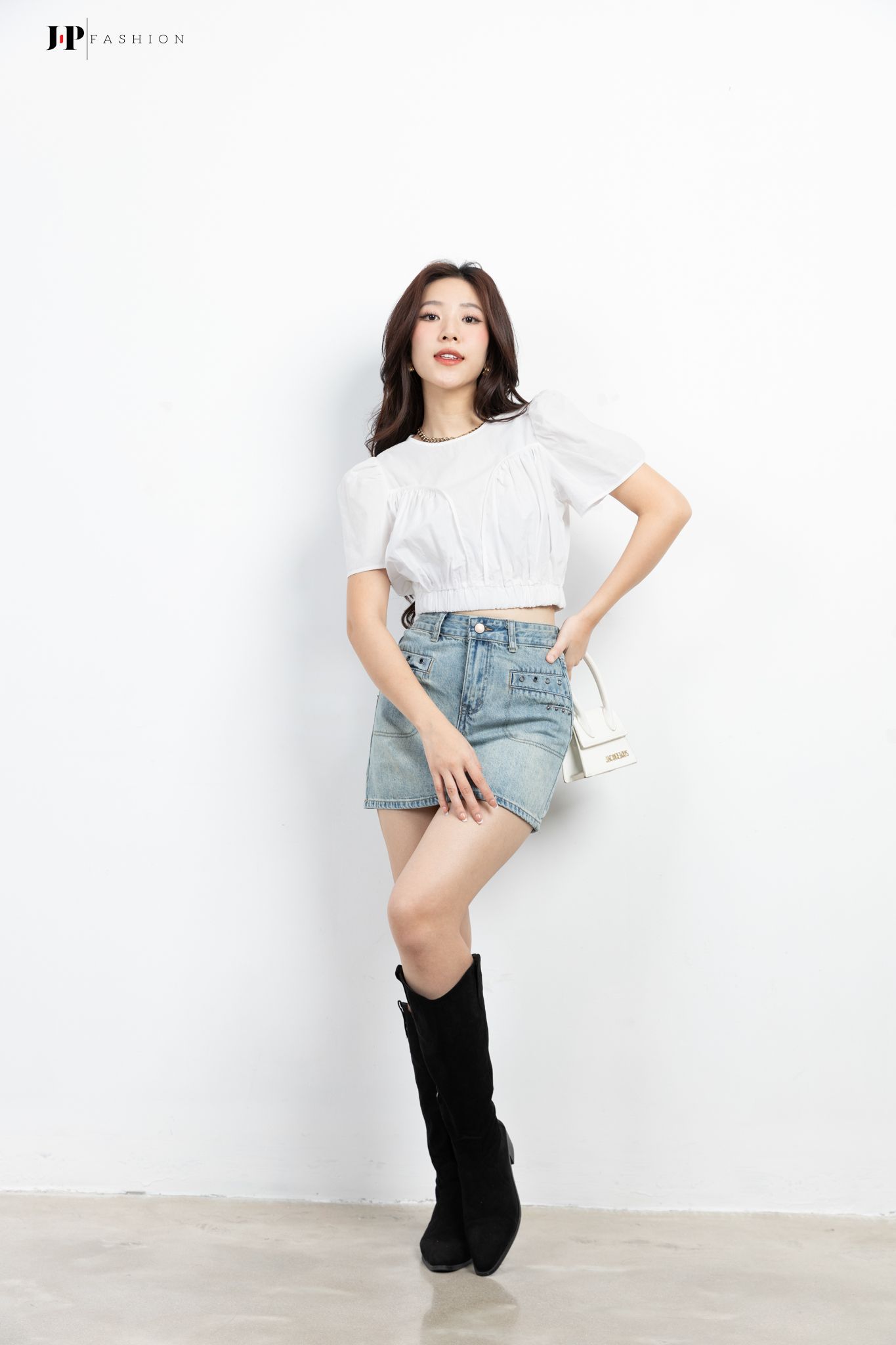 Áo sơ mi croptop 10608996