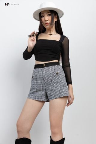 Quần Short Ngắn Lưng Cao 15009374