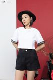 Áo thun croptop ngắn tay