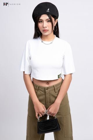 Áo thun croptop ngắn tay