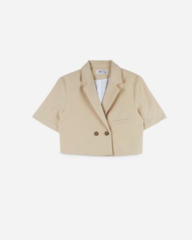 Áo Blazer Nữ Tay Ngắn Croptop 11511827