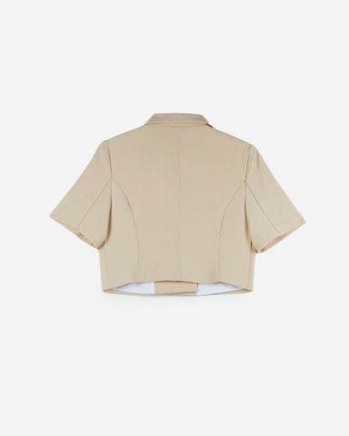 Áo Blazer Nữ Tay Ngắn Croptop 11511827