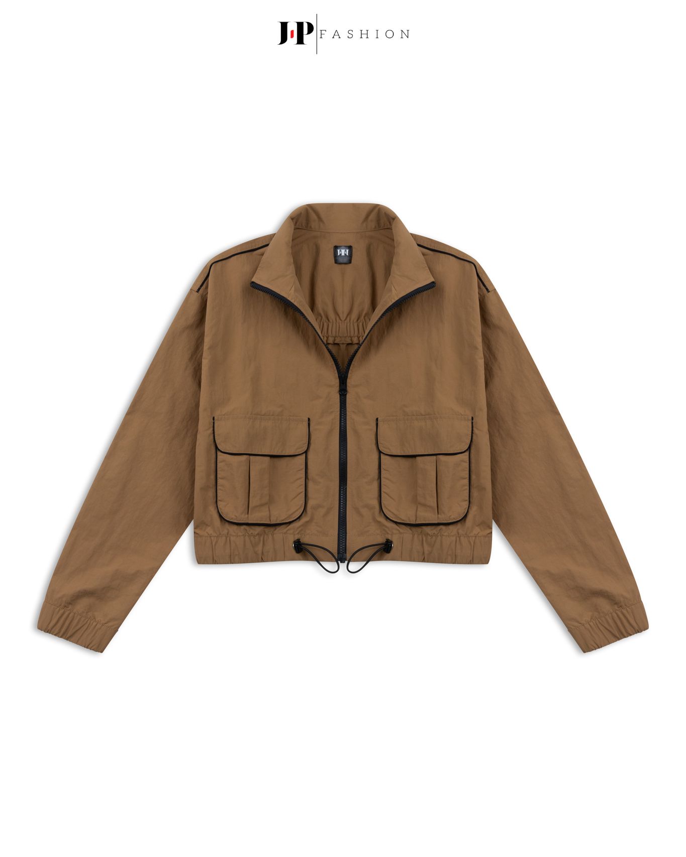 Khoác Dù Croptop Phối Túi 10710757