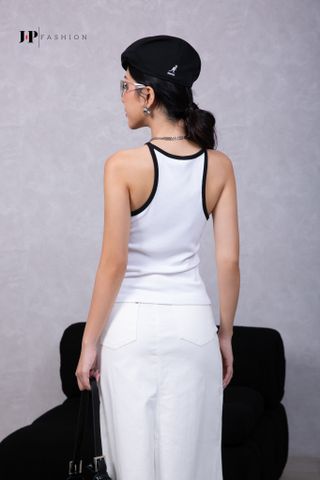 Áo thun cổ yếm